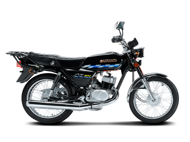 MOTO SUZUKI AX 100 COLOR NEGRO