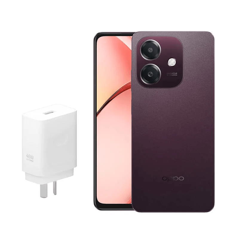 Celular Oppo A40 4GB 256GB Dark Red + Cargador Rápido