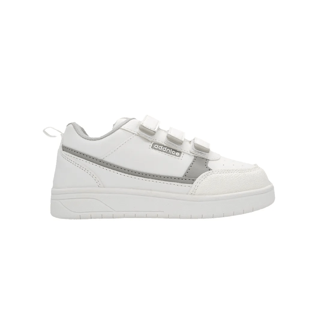 Skate Velcro Blanco Juvenil