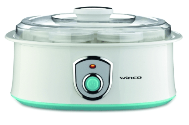 Yogurtera Eléctrica Winco W630 7 Vasos de Vidrio