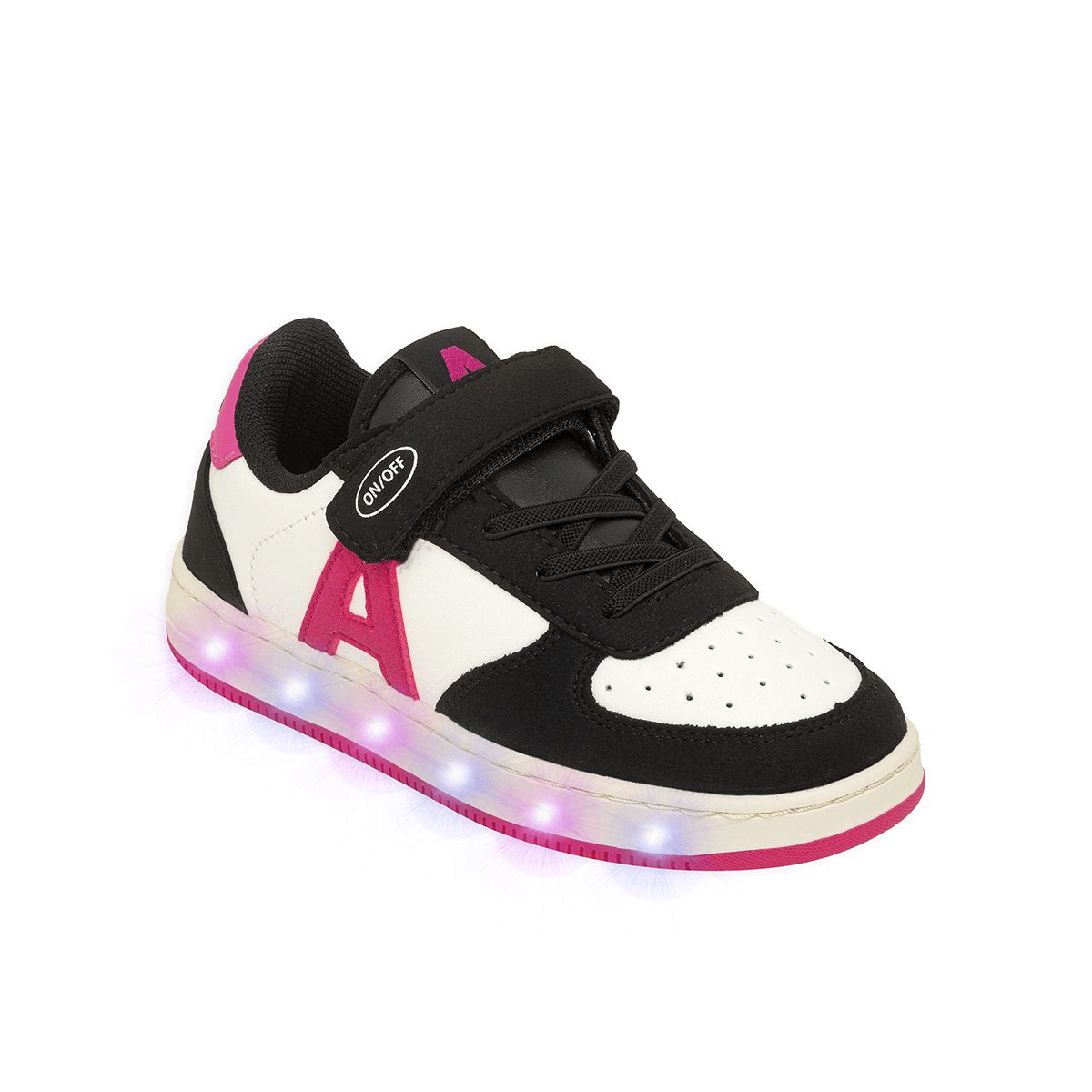 Boston Negro-Fucsia Infantil