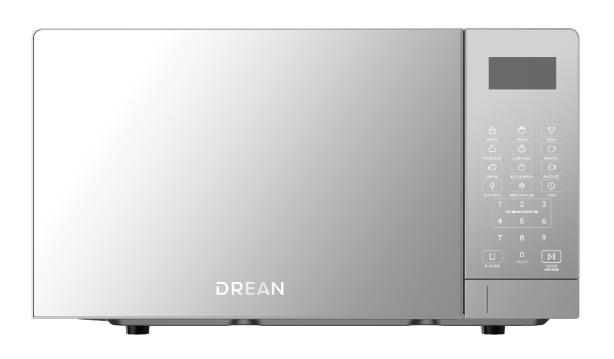 Microondas Digital 20 L Inox Drean - HMD20ARSB0