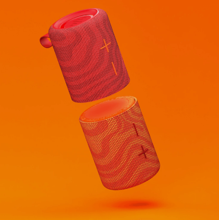 Parlante Bluetooth Stromberg Mega Twin Lava