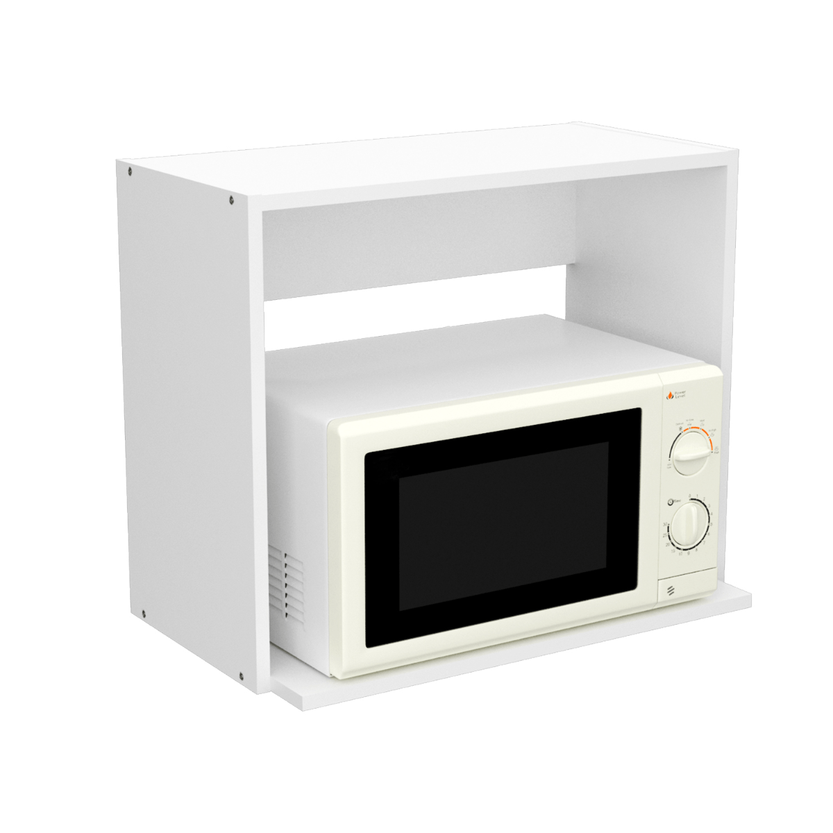 Alacena Porta Microondas 60 Cm. Melamina Gabinete Cocina Mosconi EXPRESS COCINA 10153