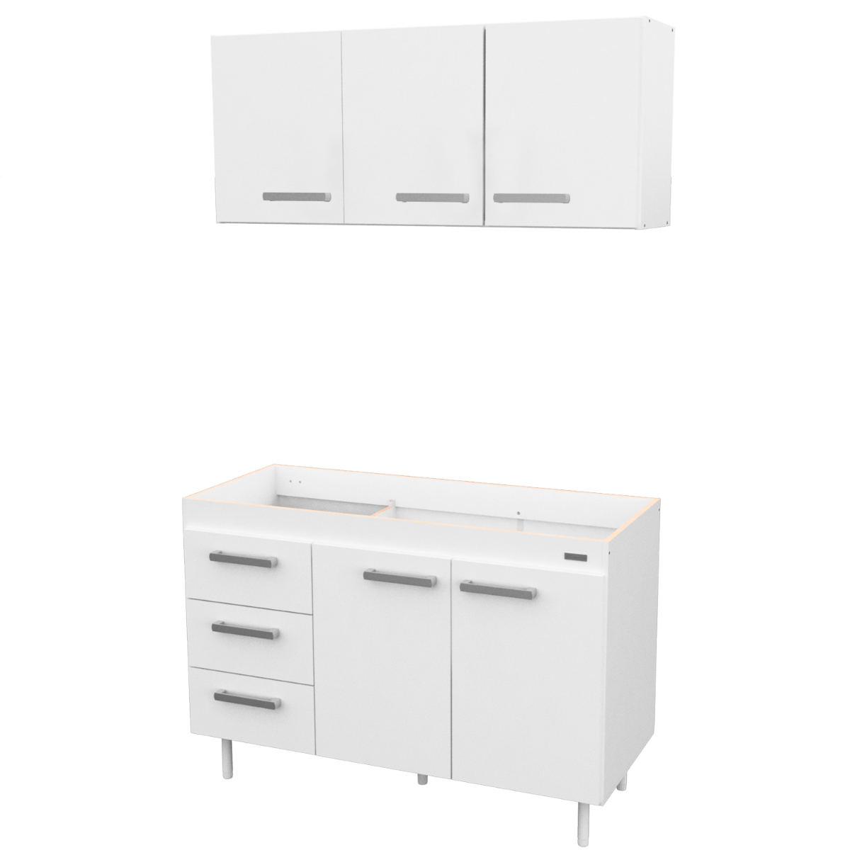 Combo Mueble De Cocina 1,20 Mts. MOSCONI EXPRESS COCINA 10139