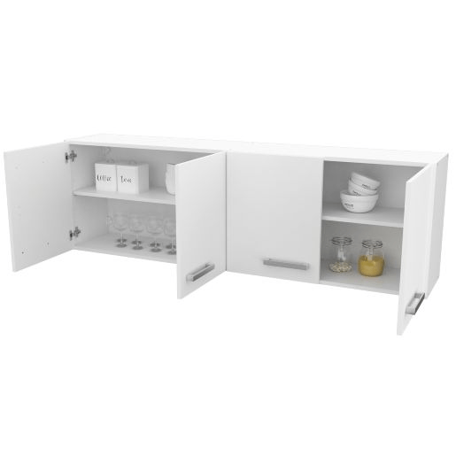 Alacena Mueble De Cocina Mosconi Express 1,60 Mts. Melamina Mosconi EXPRESS COCINA 10082