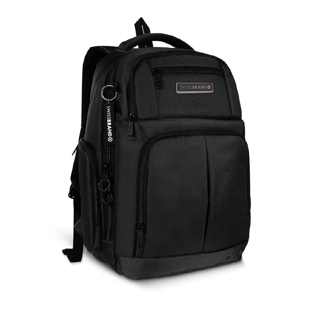 Mochila Swissbrand  Wembley Porta Notebook Negro