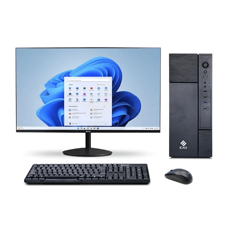 PC EXO R3 8GB 256GB W11 Wifi + Monitor EXO LED 24