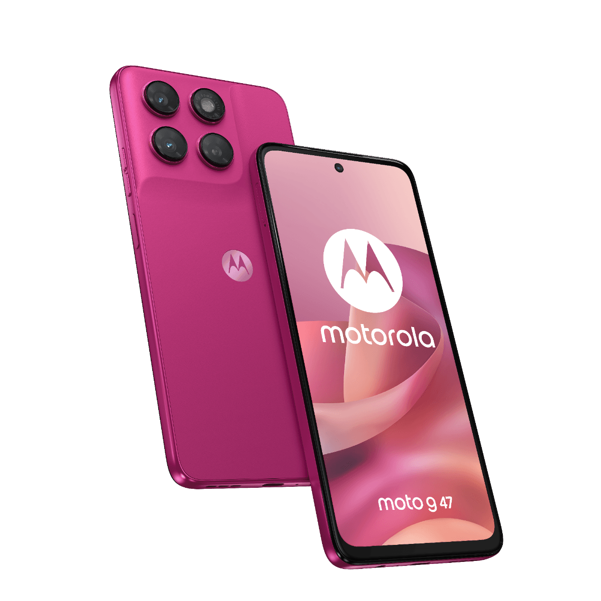 Celular Motorola G47 4GB 128GB Fuchsia Red