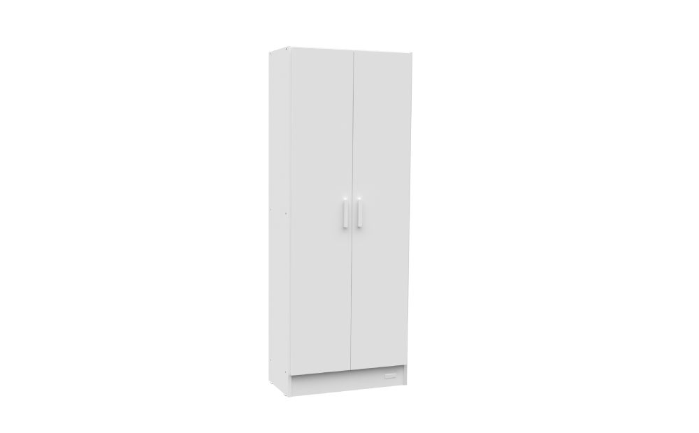 Escobero Despensero Mueble Organizador Mosconi 10073 Blanco