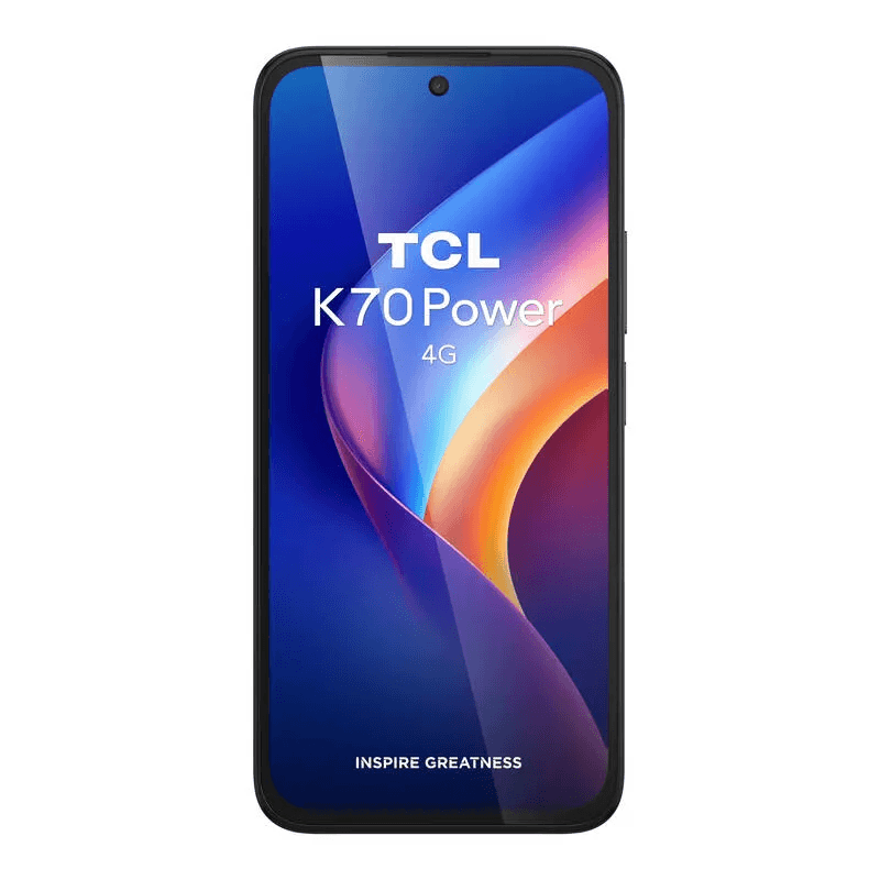 Celular TCL K70 Power 4GB 256GB Black NFC Incluye Funda AFA