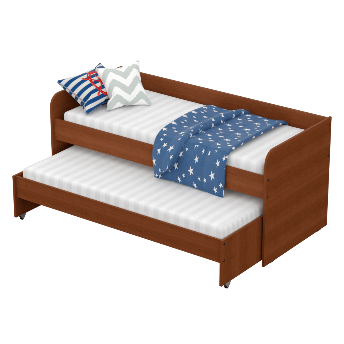 Cama Nido Doble 1 Plaza MOSCONI Nature Infantil Juvenil 81045